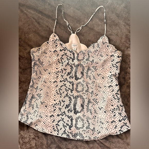 Silky Python print camisole - Picture 1 of 7